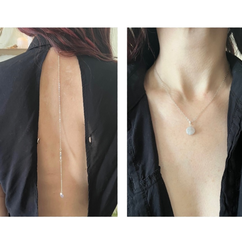 Handmade Back Drop Necklace🔥
